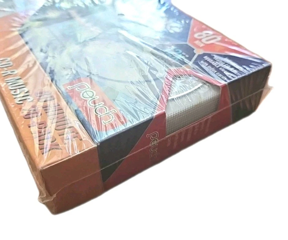 TDK CDR 80 Minute 20 Pack + CD Carry Case & Sleeves Combo NEW - Image 3 of 3