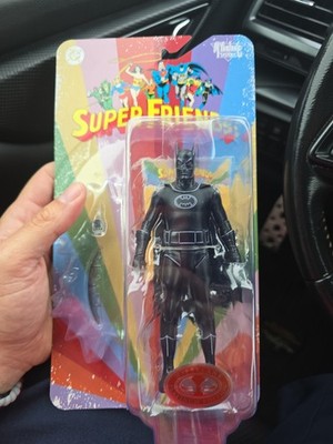 McFarlane Toys DC Retro Super Friends BATMAN PHANTOM ZONE 6'' Figure RED PLATINUM