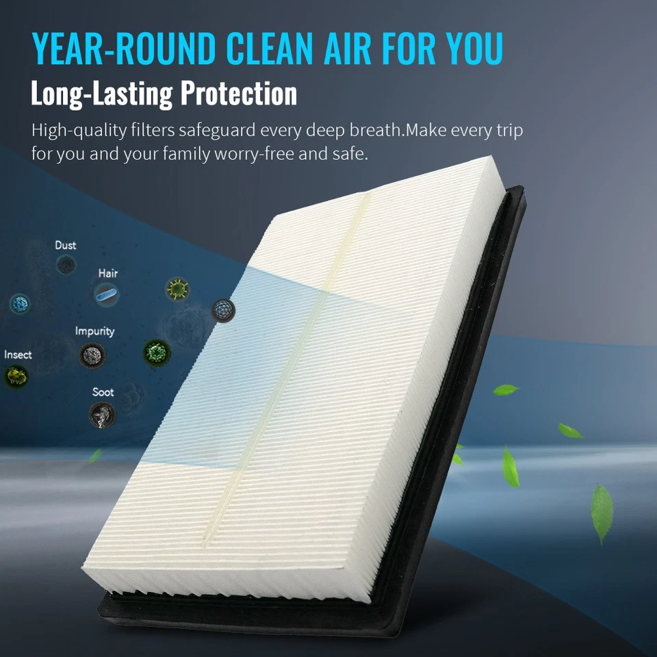 4x Filtro de aire de cabina para Toyota Camry Sienna Avalon Lexus ES300 ES330 GX470 RX350 Foto 2 de 4