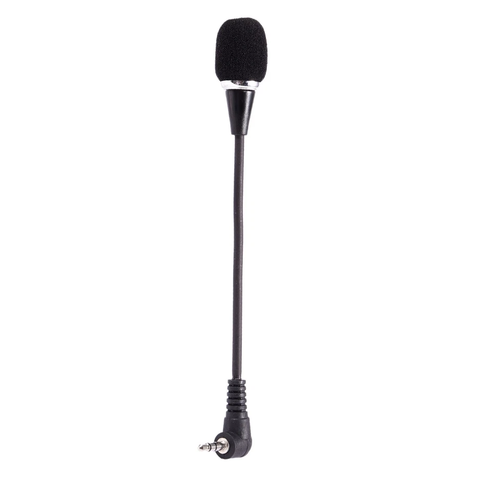 Flexible 3.5mm Jack  Microphone Mic For PC Laptop Desktop Skype  Black N1R5 - Image 2 of 4
