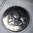 1956 Proof Franklin Half Dollar 90% Silver