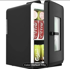 Mini Fridge 15L, 21 Cans Mini Fridge for Bedrooms travel etc  | AC+12V DC Power