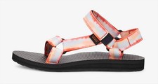 Teva Women's Original Universal Sandal Tie Dye Sorbet Red