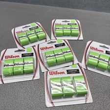 Wilson Pro Overgrip Optic Green- 6 Packages