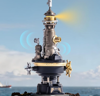 #ad ROKR Navi Lighthouse 3D Puzzle Mechanical Model Kit Puzzle Building Toy Gifts $23.99