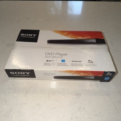 NEW Sony Progressive Scan CD DVD Player! DVP SR101 NEW OLD STOCK! VERY NICE!