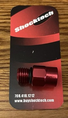 Shocktech Kingman Spyder Metric to Std NPT Thread Braided Line