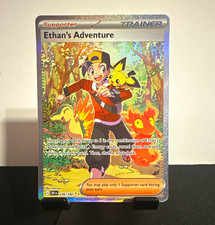 Pokemon TCG Ethan's Adventure 236/182 SV10 Destined Rivals SIR Holo English