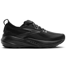 Women's Brooks Glycerin GTS 22, Black/Black/Ebony, 11 B Medium US