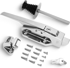Heavy Duty Walk-In Cooler Door Closer Complete Latch Kit, Freezer Doors Handle w
