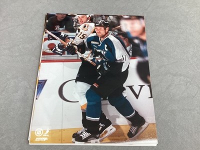 Owen Nolan Vintage San Jose Sharks 8x10 Color Glossy NHL Photo-NEW
