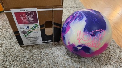 Storm Ion Max Bowling Ball X-Blem | 15 Pounds | 3-3.5 Inch Pin | 2.71oz TW