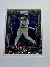 2021 Panini Prizm Tier III Bronze Donut Circle Prizm /40 Tony Gwynn #225 HOF