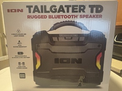 ION Tailgater TD Rugged Bluetooth Speaker NEW