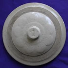 REDWING ONE GALLON STONEWARE CROCK LID BUTTON HANDLE DAISY FLOWER PETAL