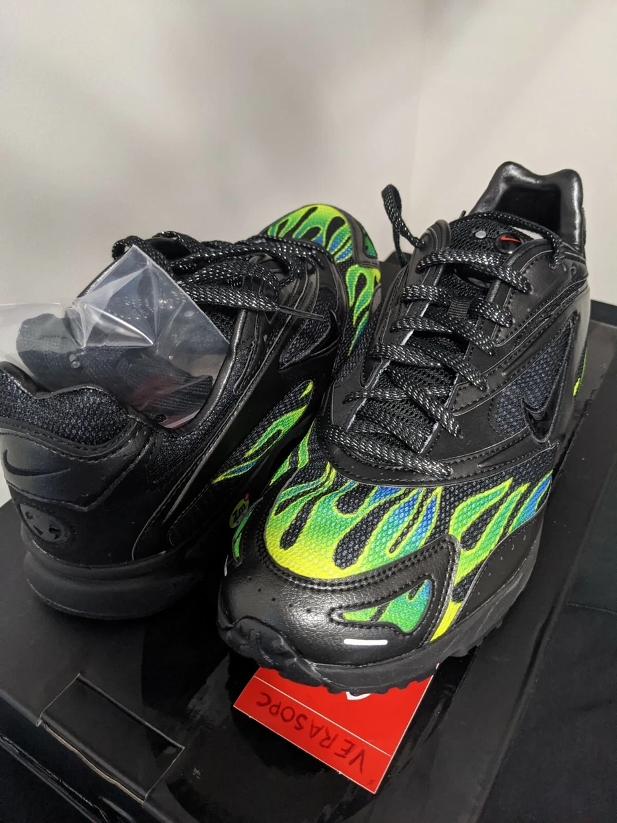 Deadstock FW 18 Supreme x Nike ZM STRK SPECTRUM PLS Black Black