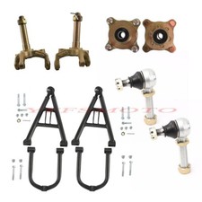 Suspension Shock Swing Arm Kit Upper Lower A-Arm 4 Stud Wheel Hub ATV Quad Buggy
