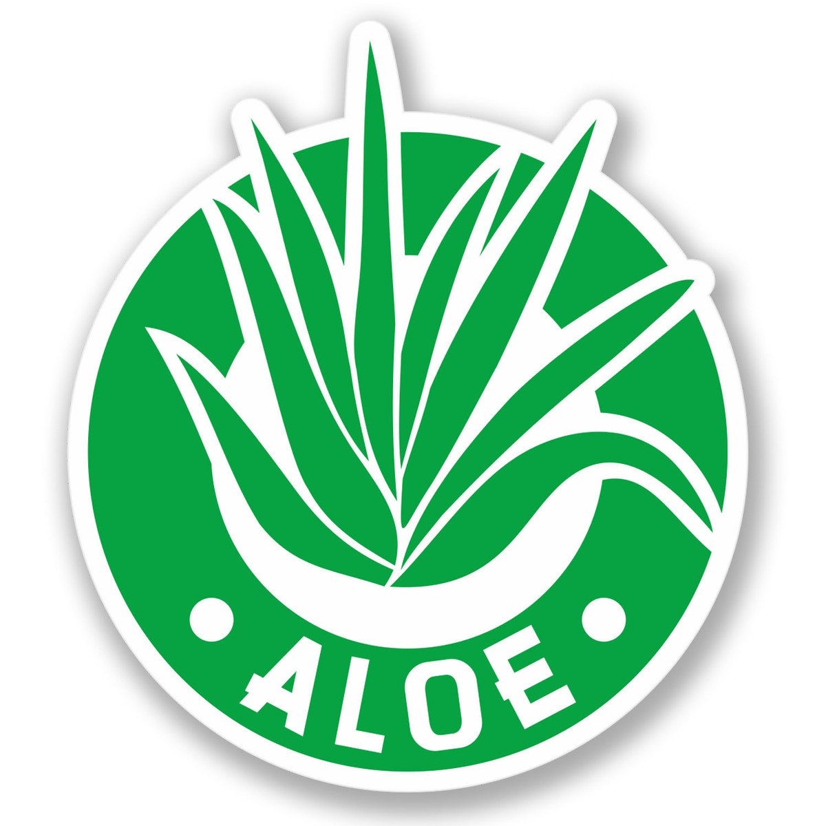 2 x Aloe Vera Sticker Car Bike iPad Laptop Decal Beauty Skincare Health  #4226 | eBay