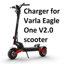 🔥battery Charger for varla eagle one v2.0 and one Electric scooter #588hkt🔥