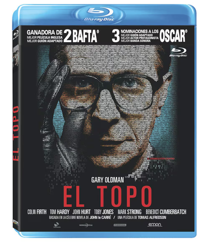 EL TOPO (Tinker Tailor Soldier Spy) BLURAY NUEVO - GARY OLDMAN - THRILLER