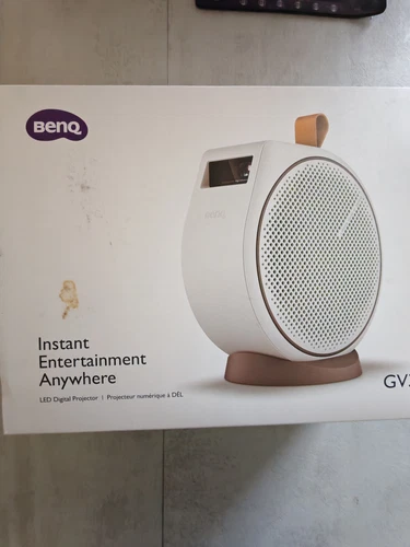 BenQ GV30  Projector 300 ANlm 1280x720 Bluetooth Speaker Android TV Batteria