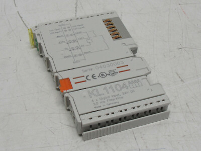 Beckhoff KL1104 4 x Digital Input Used
