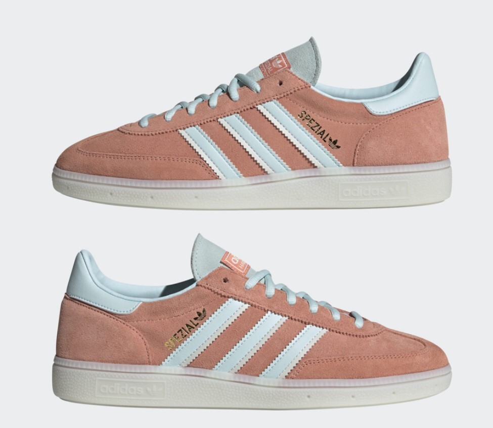 スニーカー adidas Handball Special Pink Blue IG6275 Adidas HANDBALL SPEZIAL blue pink Gum MEN'S SHOES IG6275