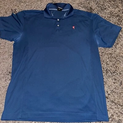 Nike Golf Ole Miss Colonel logo Dri-FIT Polo Shirt Performance Athletic Fit 3XL - Image 1 of 4