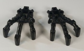 Lego 9450 Ninjago Black Dragon Feet (2) Genuine RETIRED