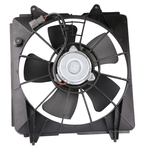 Left LH Side Radiator Cooling Fan Assembly For 2006-2011 Honda Civic DX EX 1.8L - Picture 4 of 9