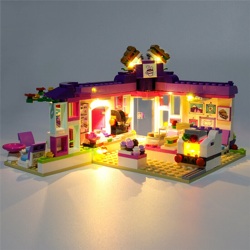 LED Light Kit For Friends Emma's Art Café LEGOs 41336 Lighting Set