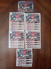 VLADIMIR GUTIERREZ RC LOT x(25) 2021 TOPPS #US285 W. PURPLE CHROME PARALLEL REDS