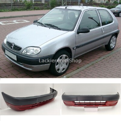 STOßSTANGE VORNE LACKIERT IN WUNSCHFARBE NEU passend für Citroen Saxo 1999-2004 