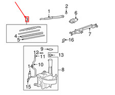 Balais d'essuie-glace Lexus IS