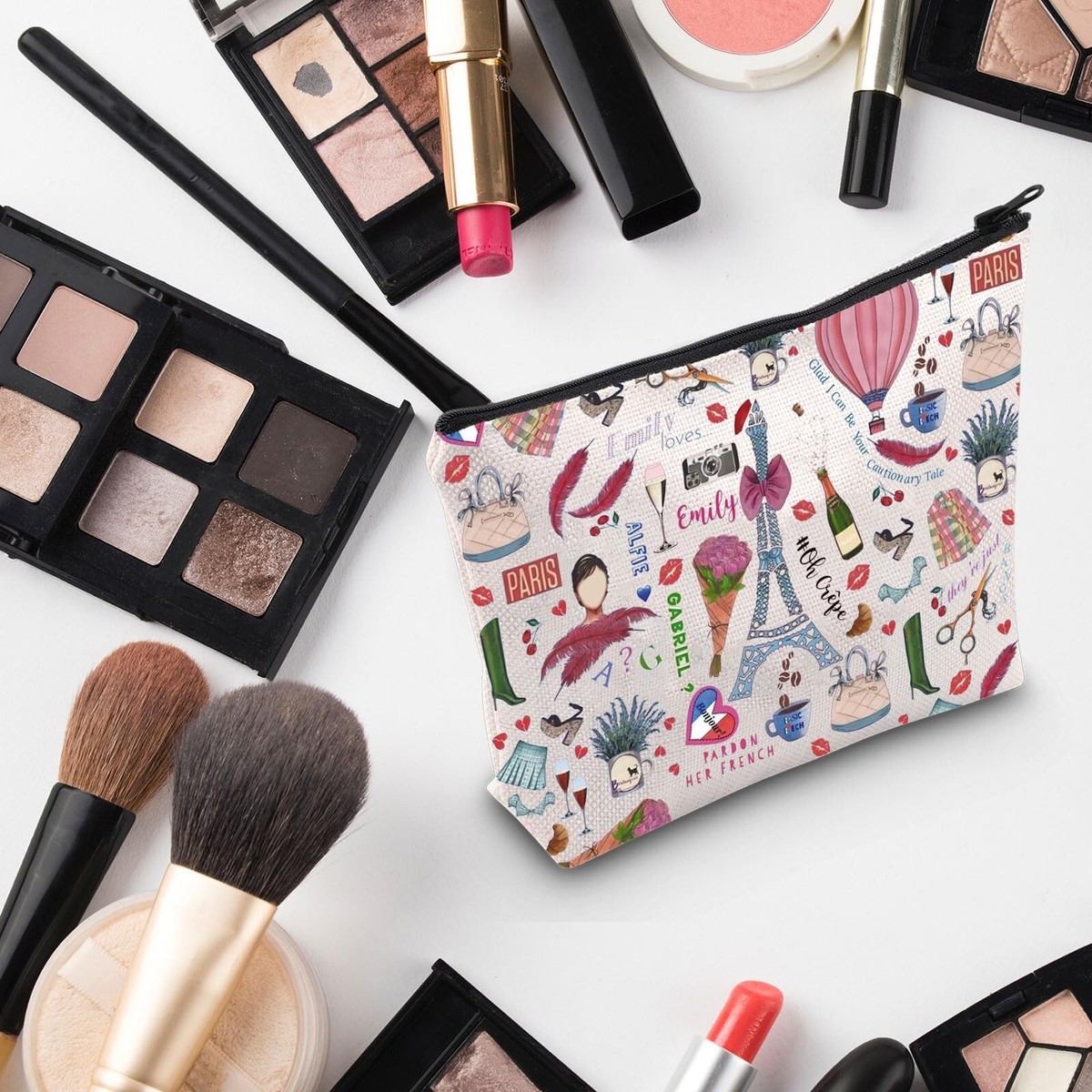 Make-up-Tasche 'Living In A Van Down By The River' – Witzige Kult-Tasche Für Comedy-Fans