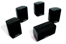 Lot of 5 Panasonic Home Theater Speakers 4 SB-HF230 1 SB-HC230