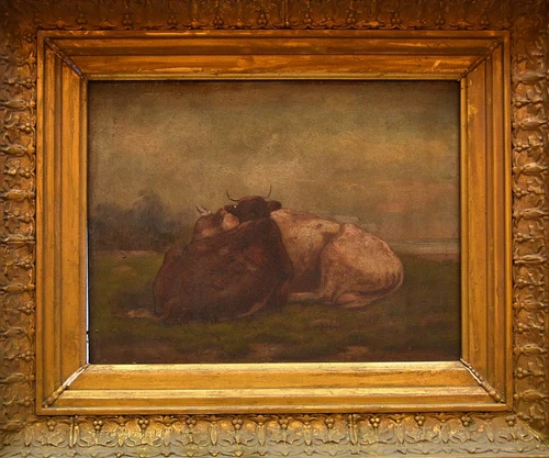 Painting Frans van Severdonck (1809-1889)
