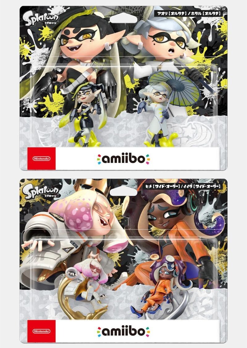 Splatoon Amiibo Pearl & Marina • Callie & Marie MC365 MC364
