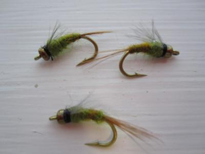 1 DZ D16-1 BEAD HEAD FLASHBACK EMERGER BAETIS (SIZES AVAILABLE), NYMPHS