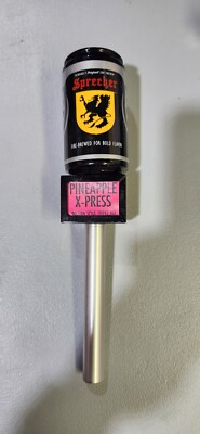 RARE Specher BEER Black Can Style Pineapple X-Press Tap Handle