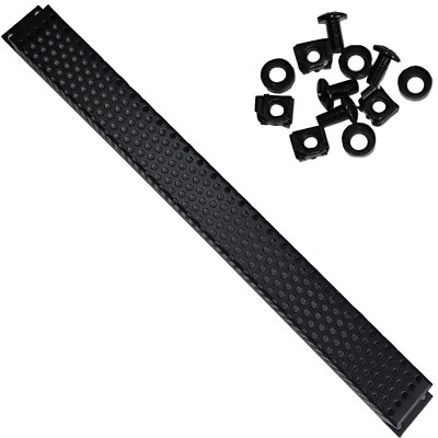 19'' 2U Anti Manipulation Sicherheitsausrüstung Abdeckung Patch Panel Modul Platte Rack Befestigung