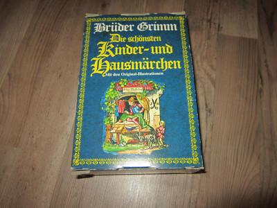 Die schönsten Kinder- und Hausmärchen Märchenbücher Brüder Grimm 1-2 Band NEU