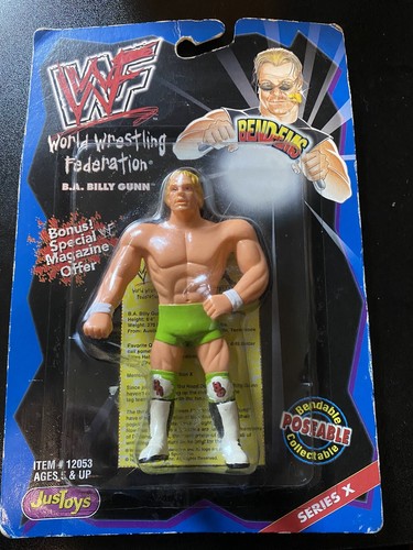 NIP 1998- Series X 10� WWF WWE Bend Ems BA Billy G...