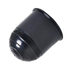 Anhängerkupplung Schutzkappe AHK Kappe Abdeckkappe Tow Ball Cover, Schwarz