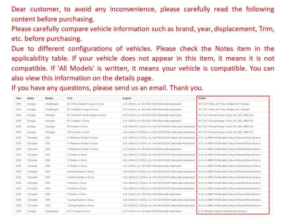 Rear Drilled Brake Rotors and Pads for 2014 2015 2016 Kia Forte Koup Forte5 l4 - Image 2 of 2