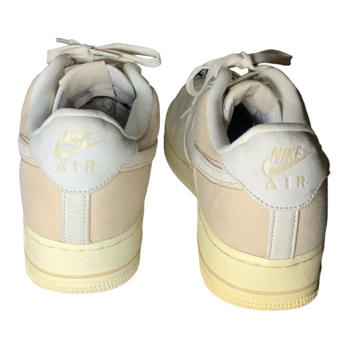 Nike Air Force 1 PRM 'Light Cream 11.5 Canvas Cl1116-100 | eBay