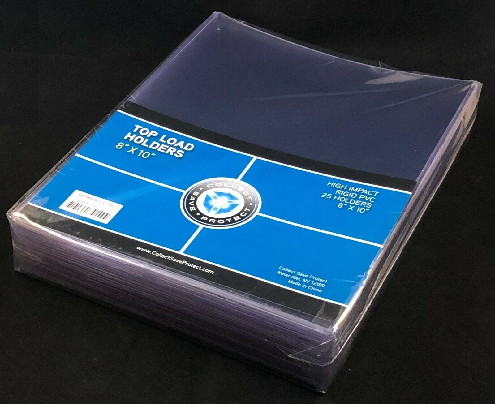 Toploader Plastic 150 NEW CSP 8 x 10 Hard Plastic Rigid Topload Photo Holders 8x10 ...