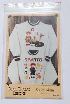 Bear Thread Designs Crafts Sports Mom 136 Dianna Akers 1994