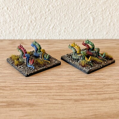 特撮 Seraphon/Lizardman Lot Warhammer Age Of Sigmar - Painted Seraphon Lizardmen Army