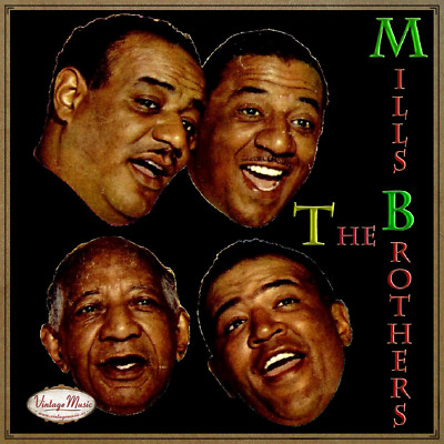 THE MILLS BROTHERS Vintage Vocal Jazz CD / The Glow Worm , The Flat Foot Flooge